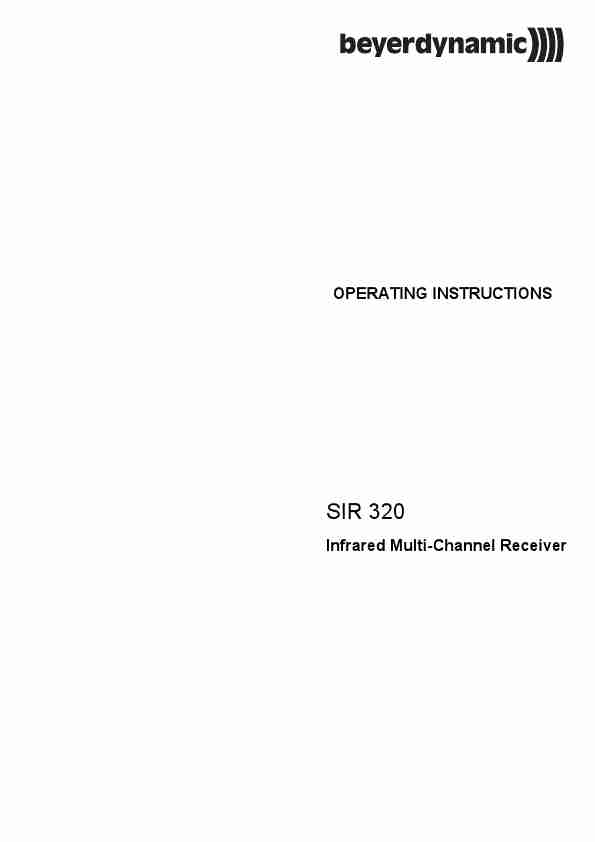 Beyerdynamic Stereo Receiver SIR 320-page_pdf